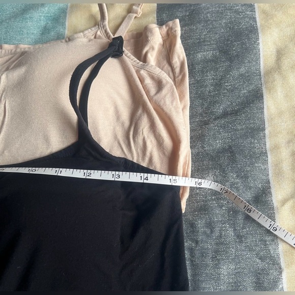 Elastic Waist Wide Leg Pants  (New) & build in bra tank (used one time) set - Picture 4 of 6